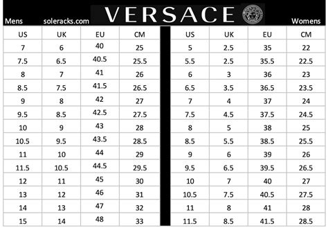 versace size guide women& 39|Versace ring size chart.